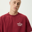 Sonoran - Boxy Tee - Washed Burgundy - AfendsM261016-WBG-WASHED BURGUNDY-S