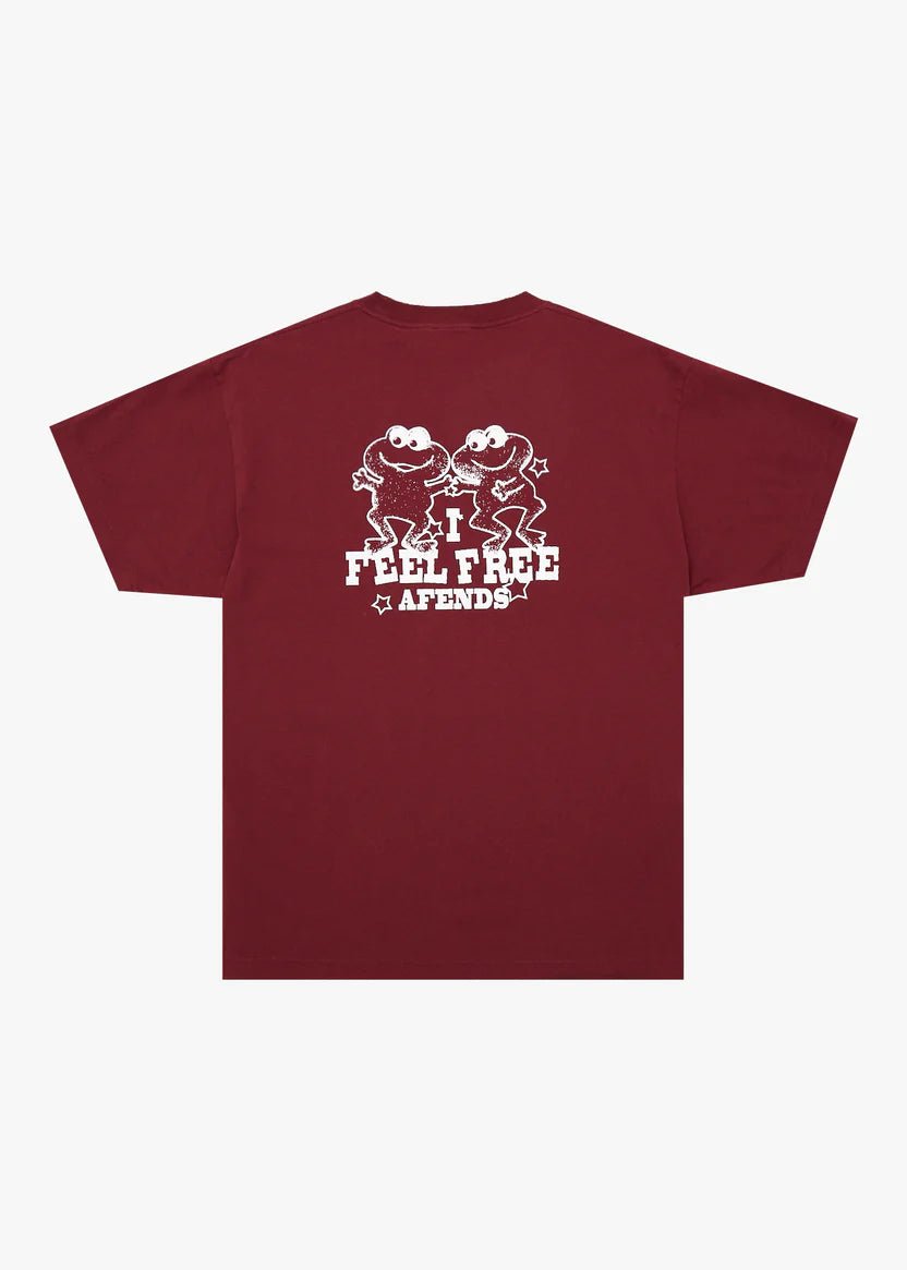 Sonoran - Boxy Tee - Washed Burgundy - AfendsM261016-WBG-WASHED BURGUNDY-S