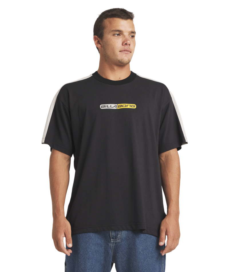 SPEC ICONIC SS - Billabong24A014500 - WASHED BLACK - S