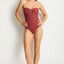 spinnaker u bar bandeau one piece -Sea LevelSL1518SP-terracotta-AU8/US4