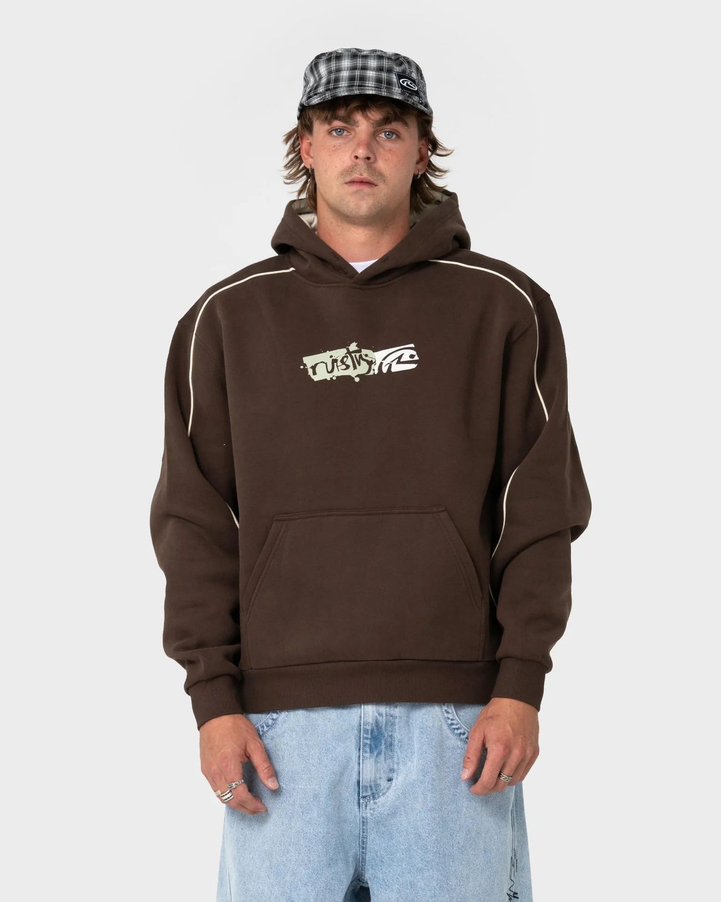 SPLASHDOWN HOODED FLEECE - RustyFTM1239-JAVA-XS
