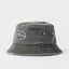SPLIT SEAM BUCKET HAT -RustyHHM0551-WASHED BLACK-S/M