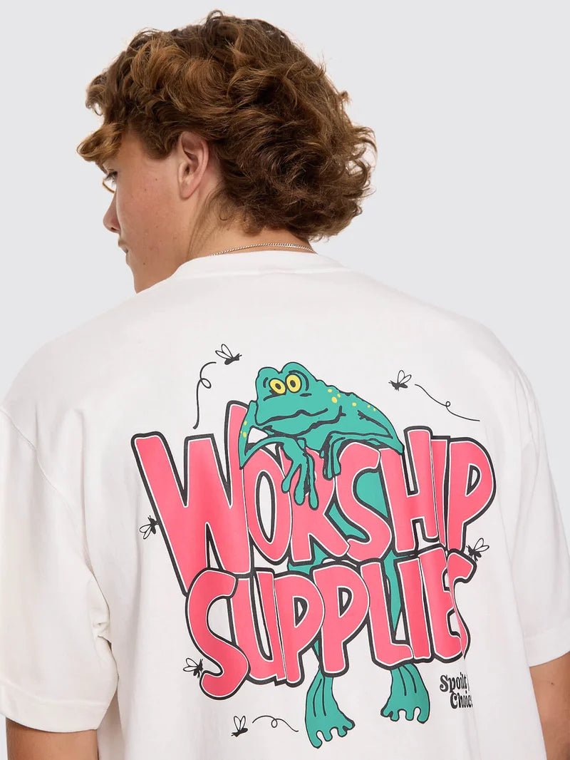 Spoilt For Choice Tee -WorshipPH26-109AC-Coconut Milk-S
