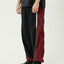 Sporting - Recycled Panelled Track Pant - AfendsM253404-BURGUNDY-M