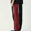 Sporting - Recycled Panelled Track Pant - AfendsM253404-BURGUNDY-M