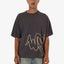 Sprays Oversized Tee - WorshipPH25 - 123BWW - Worn Black - XS