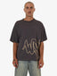 Sprays Oversized Tee - WorshipPH25 - 123BWW - Worn Black - XS