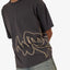 Sprays Oversized Tee - WorshipPH25 - 123BWW - Worn Black - XS