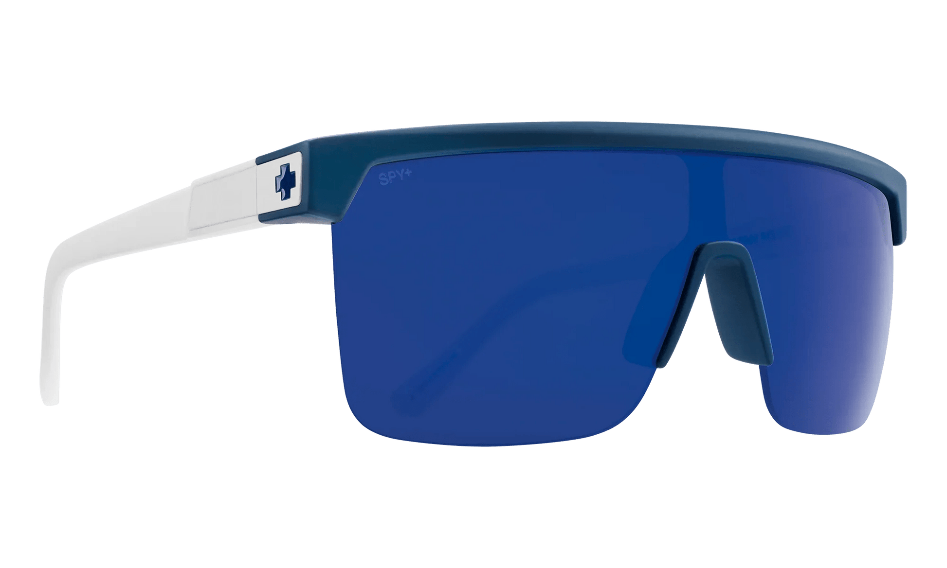 Spy Flynn 5050 - Sportrade - Spy67000000000216 - Matte Blue Matte white w/ happy gray green blue mirror - 1SZ