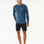 Stack UPF LS - Rip Curl143MRV - 3277 - Navy Marle - 2XL