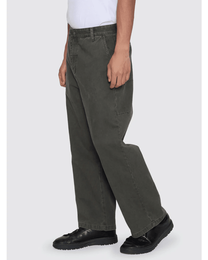 Stagger Big Slacker Cropped Pant - ThrillsTA26-401F-Oil Green-28