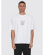 Stagger Box Fit Oversize Cropped Tee - ThrillsTA26-161A-Snow White-S