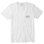 Stamped Organic Blend SS PKT Tee - VisslaM4828ST2 - White - L