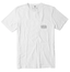 Stamped Organic Blend SS PKT Tee - VisslaM4828ST2 - White - L