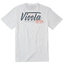 Stamped Organic Blend SS PKT Tee - VisslaM4828ST2 - White - L