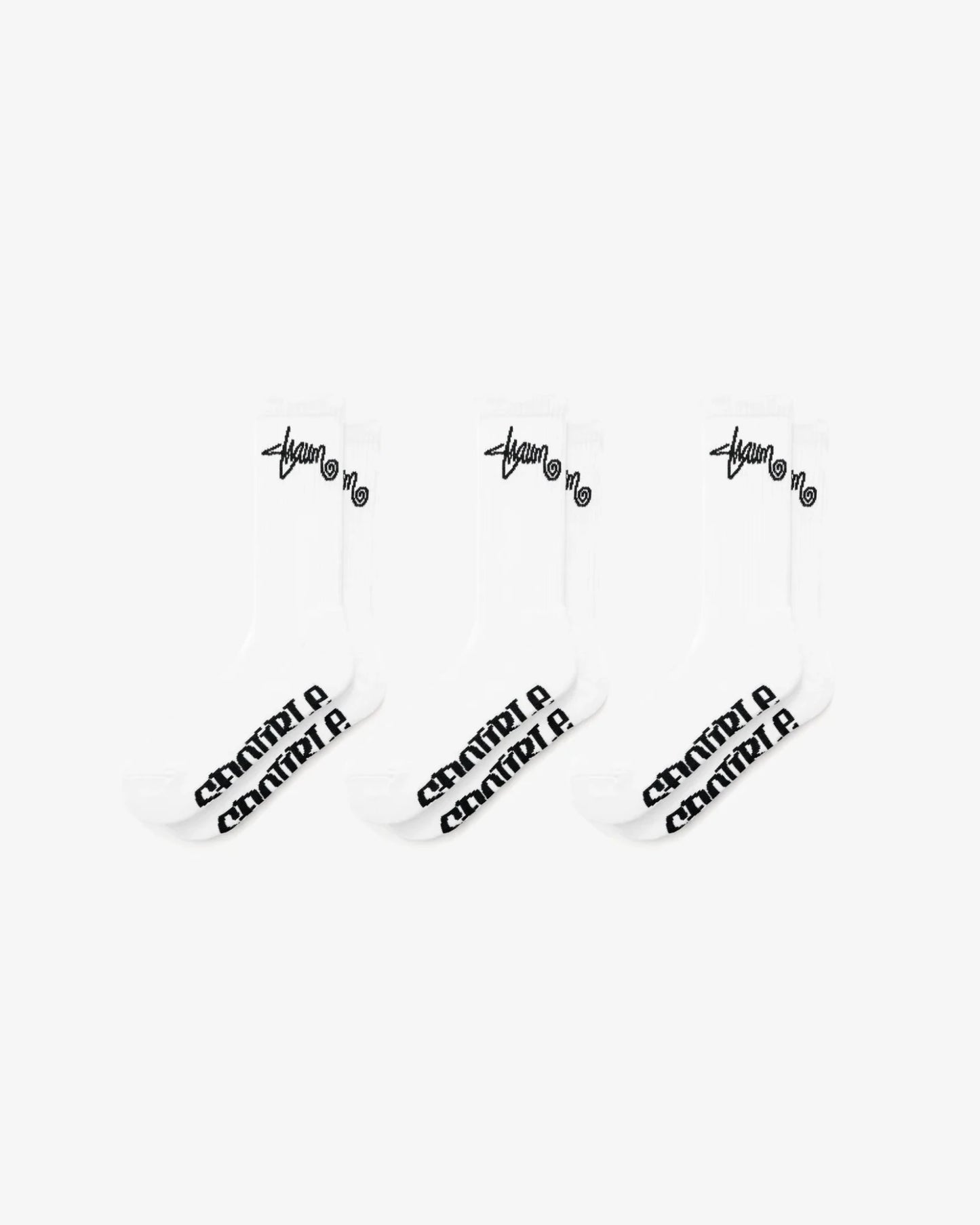 STANDARD SHAWN SOCK (3PK) -S DoubleSD724S3008-WHITE-OSFA