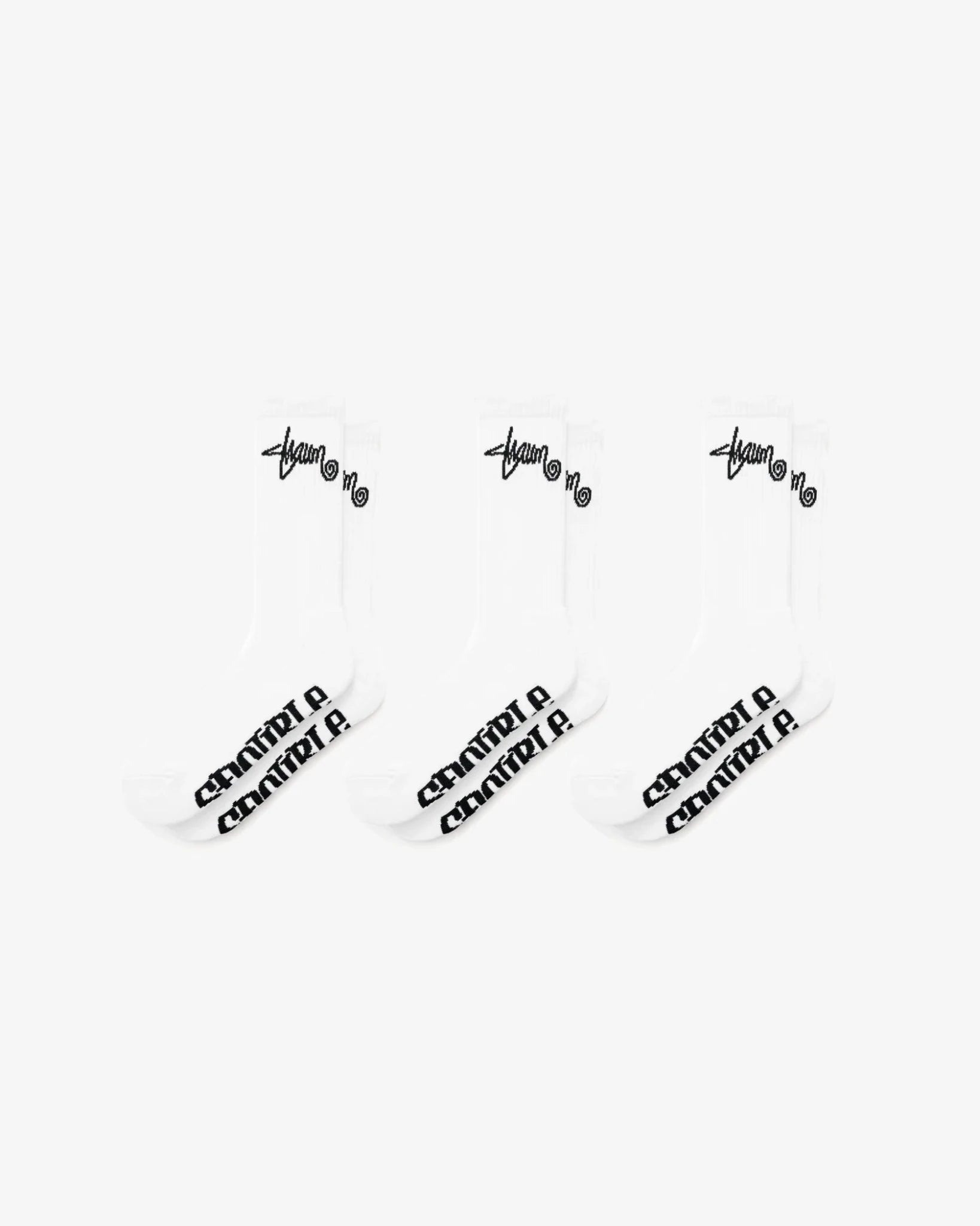 STANDARD SHAWN SOCK (3PK) -S DoubleSD724S3008-WHITE-OSFA