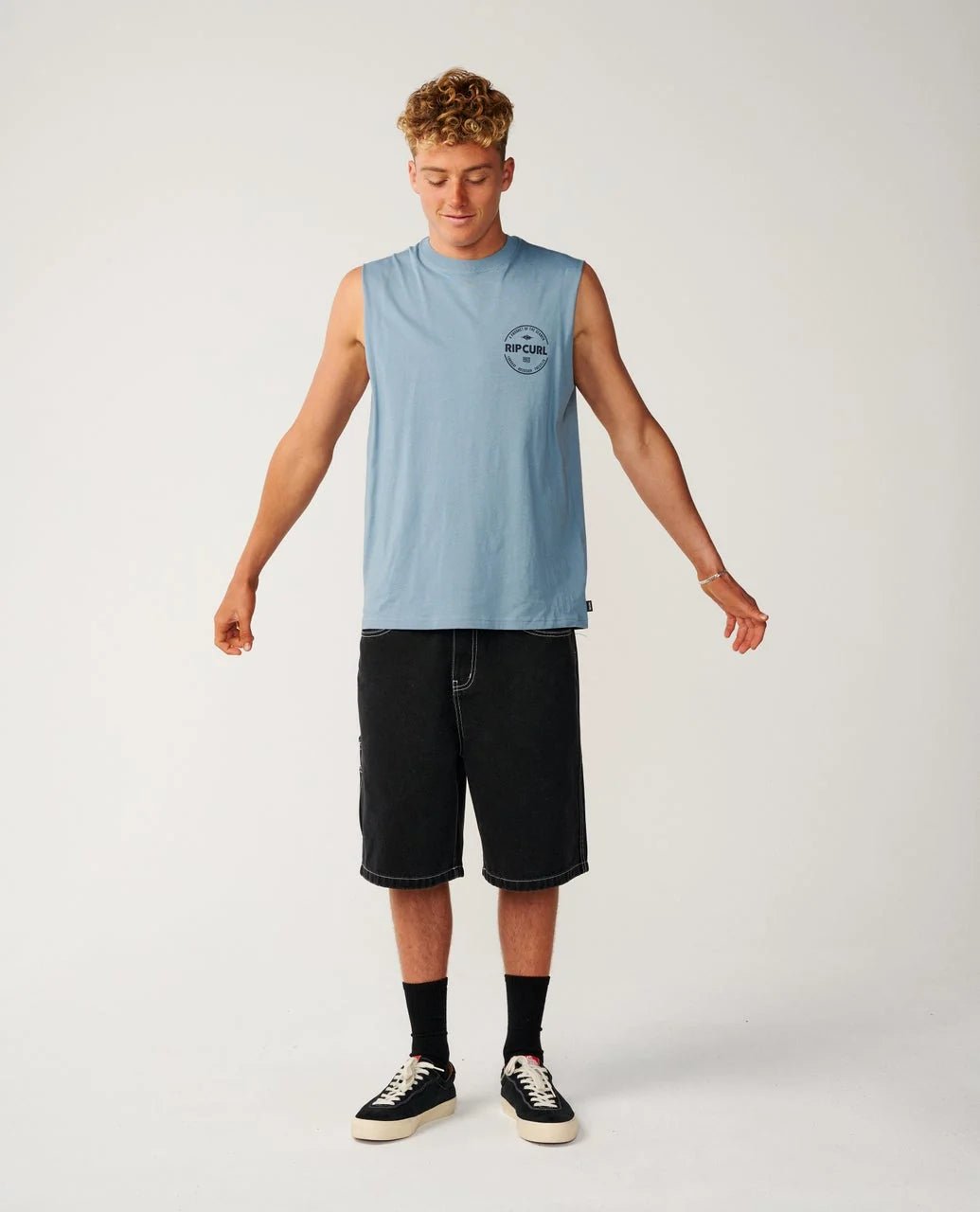 STAPLE MUSCLE -Rip Curl139MTE-CITADEL BLUE-XS