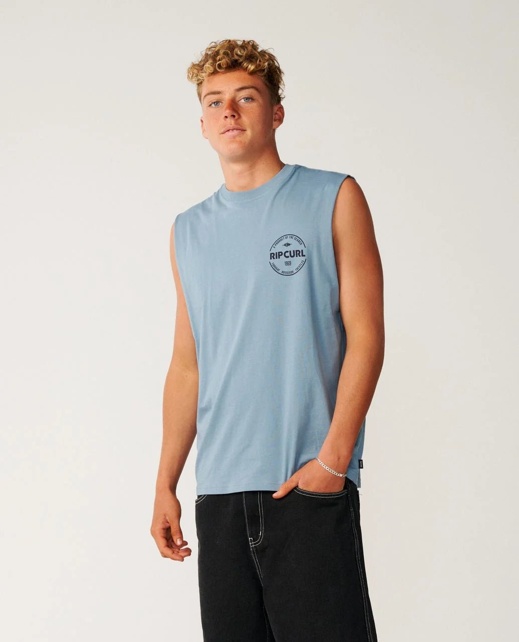 STAPLE MUSCLE -Rip Curl139MTE-CITADEL BLUE-XS