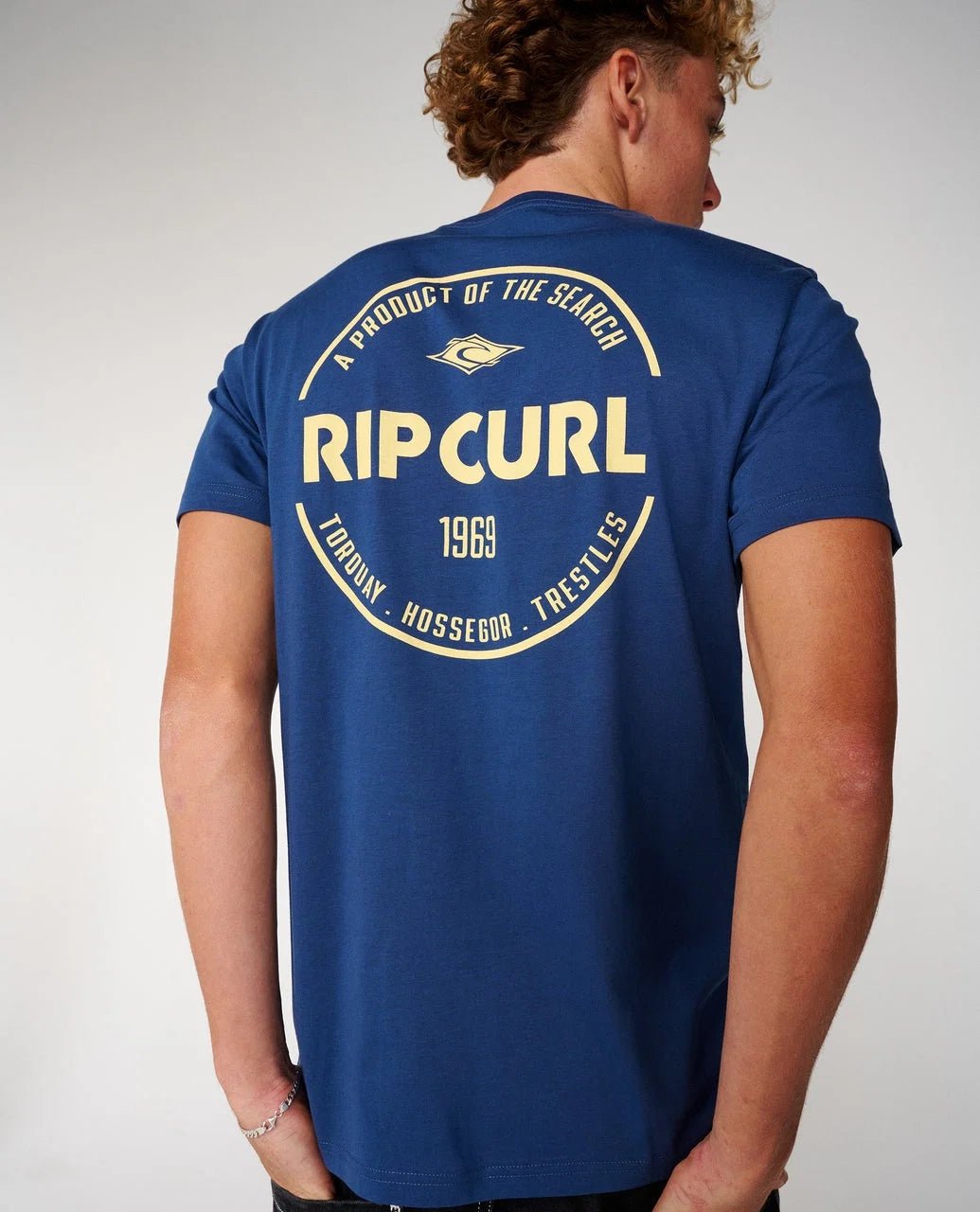 STAPLE TEE -Rip Curl12RMTE-MUTED GREEN-XL