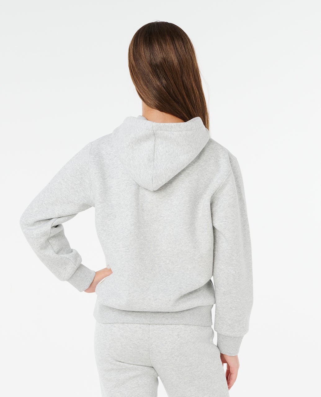 STAPLE VARISTY HOOD - GIRL - Rip Curl03PGFL-LIGHT GREY MARLE-8