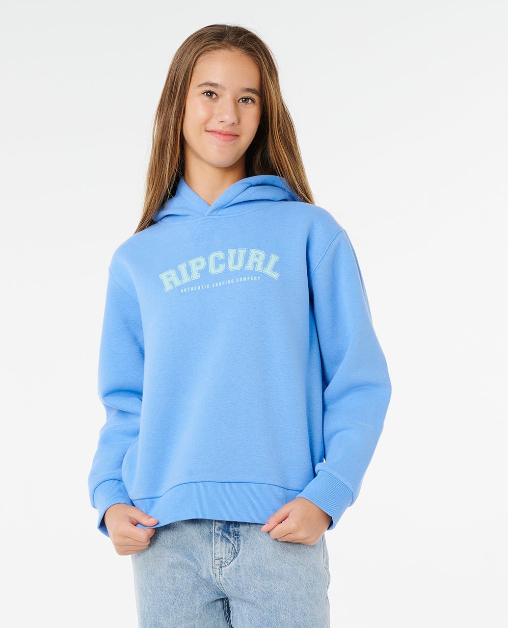 STAPLE VARISTY HOOD - GIRL - Rip Curl03PGFL-CORNFLOWER BLUE-8