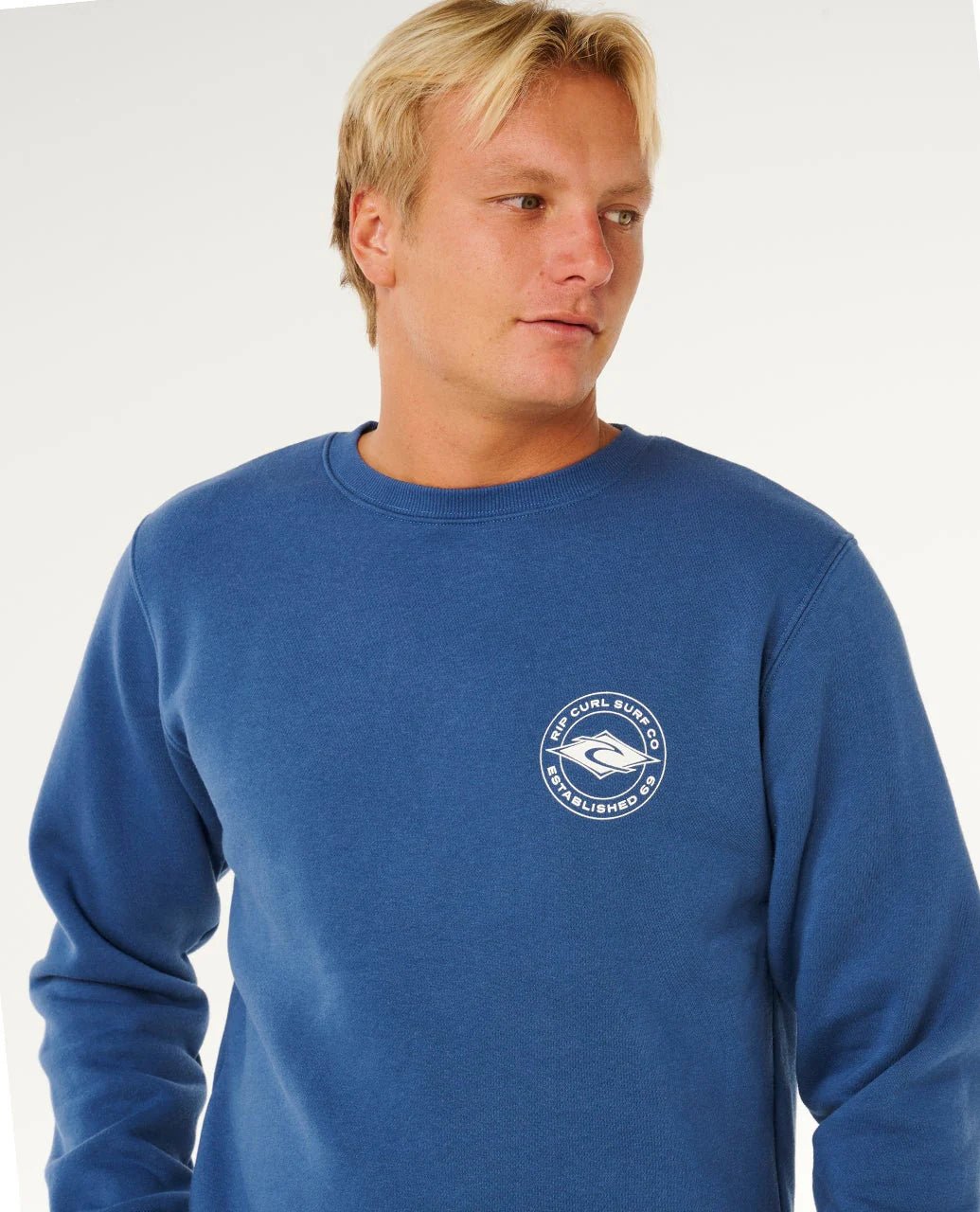 STAPLER CREW - Rip Curl0AQMFL-LIGHT NAVY-XS