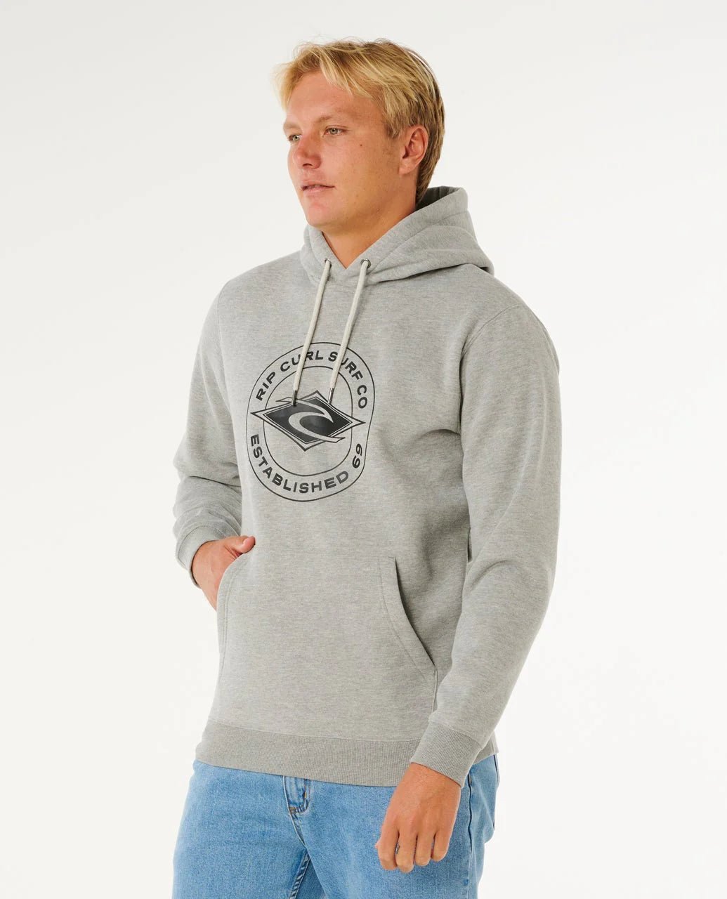 STAPLER HOOD - Rip Curl0AYMFL-GREY MARLE-XS