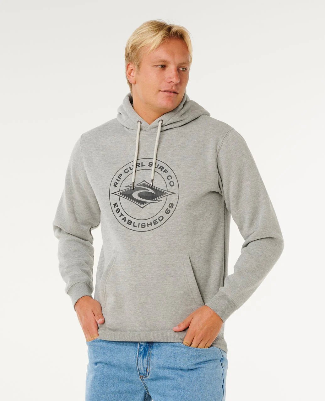 STAPLER HOOD - Rip Curl0AYMFL-GREY MARLE-XS