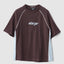 STAR PANEL GORILLA FIT TEE -XlargeXL026S2102-CHOCOLATE-XXS