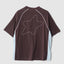 STAR PANEL GORILLA FIT TEE -XlargeXL026S2102-CHOCOLATE-XXS