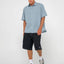 STASHA POCKET SHORT SLEEVE SHIRT - RustyWSM1213-CHINA BLUE-S