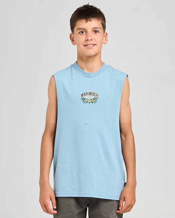 STAY FROTHING | YOUTH MUSCLE - The Mad HueysH425B02002 - STEEL BLUE - 6