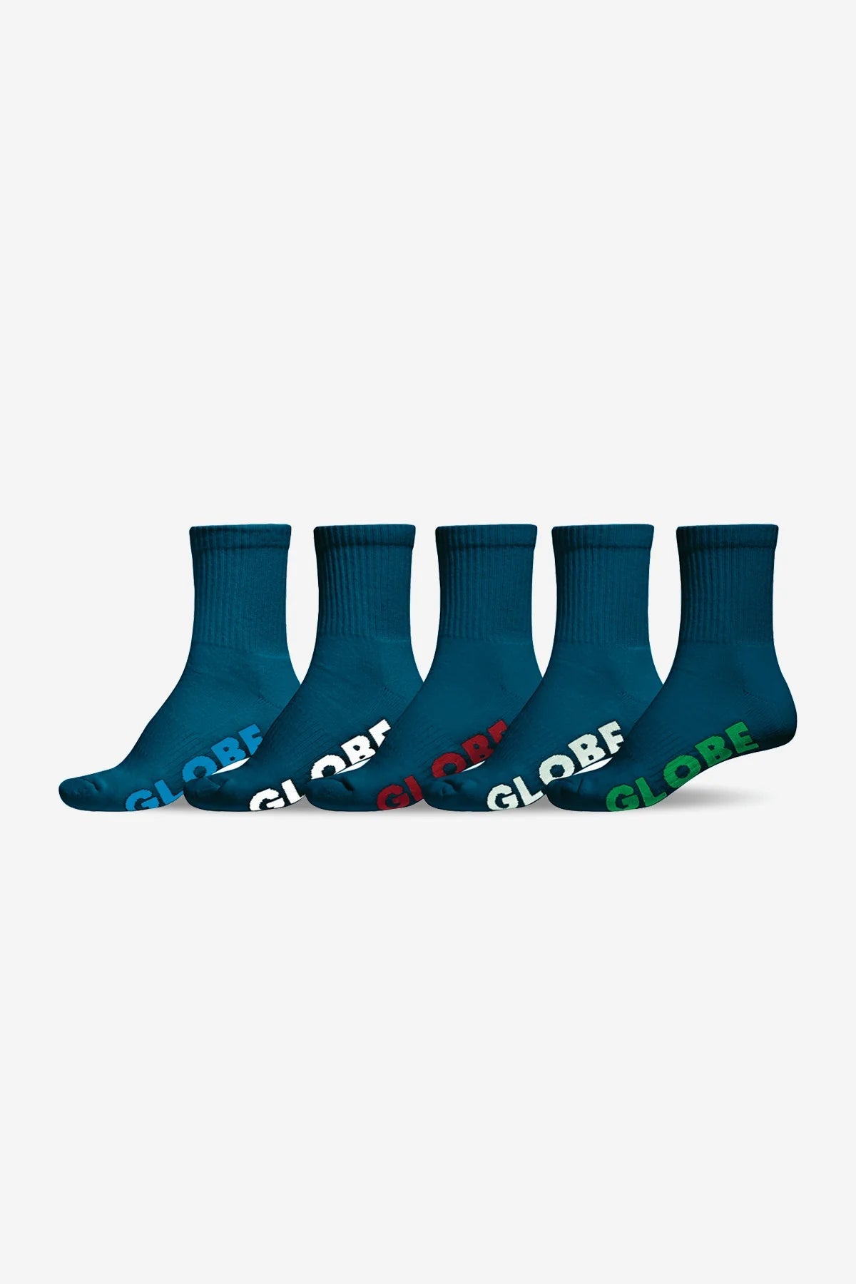 Stealth Crew Socks Navy - GlobeGB71029004 - Navy - 7to11