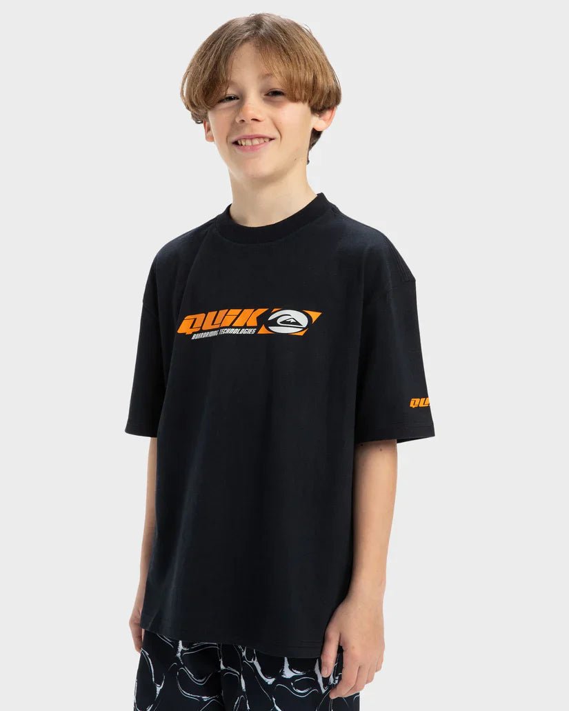 Stencil SS Yth - QuiksilverUQBZT03466 - KVJ0 - Black - 10