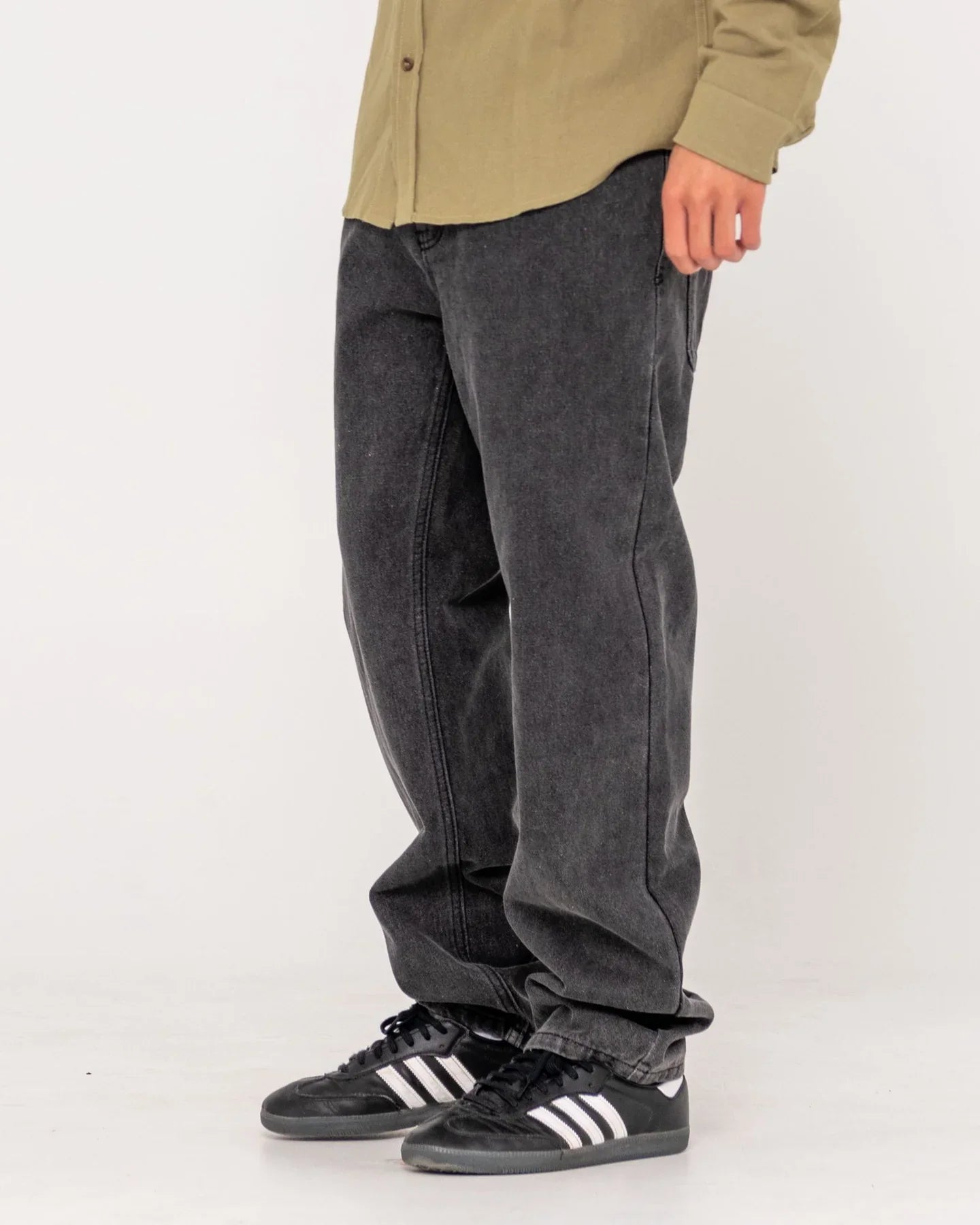Steven Straight Jean - RustyDEM0013 - STB - Stone Black - 30