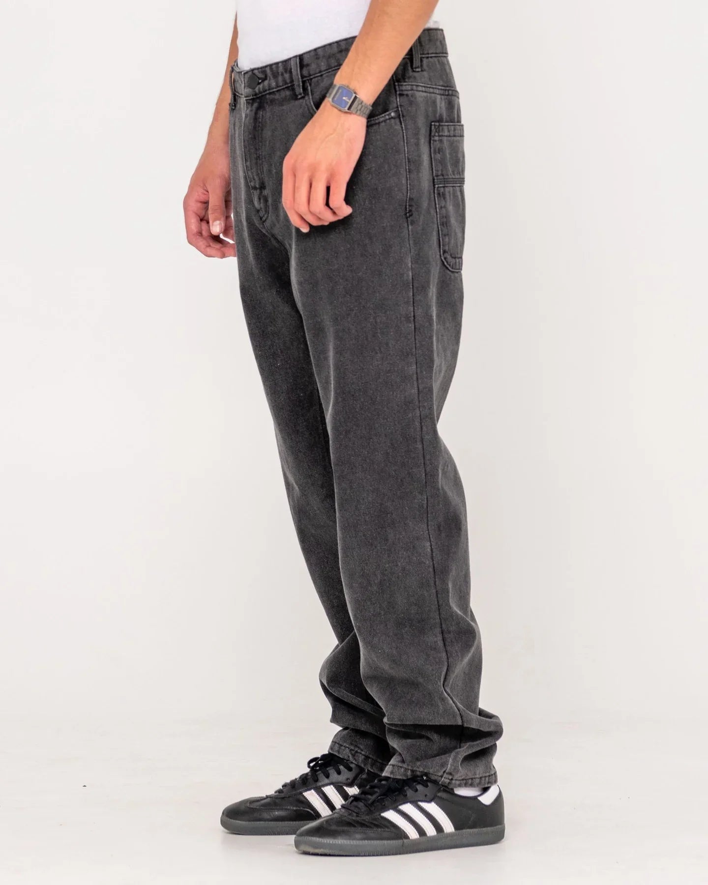 Steven Straight Jean - RustyDEM0013 - STB - Stone Black - 30