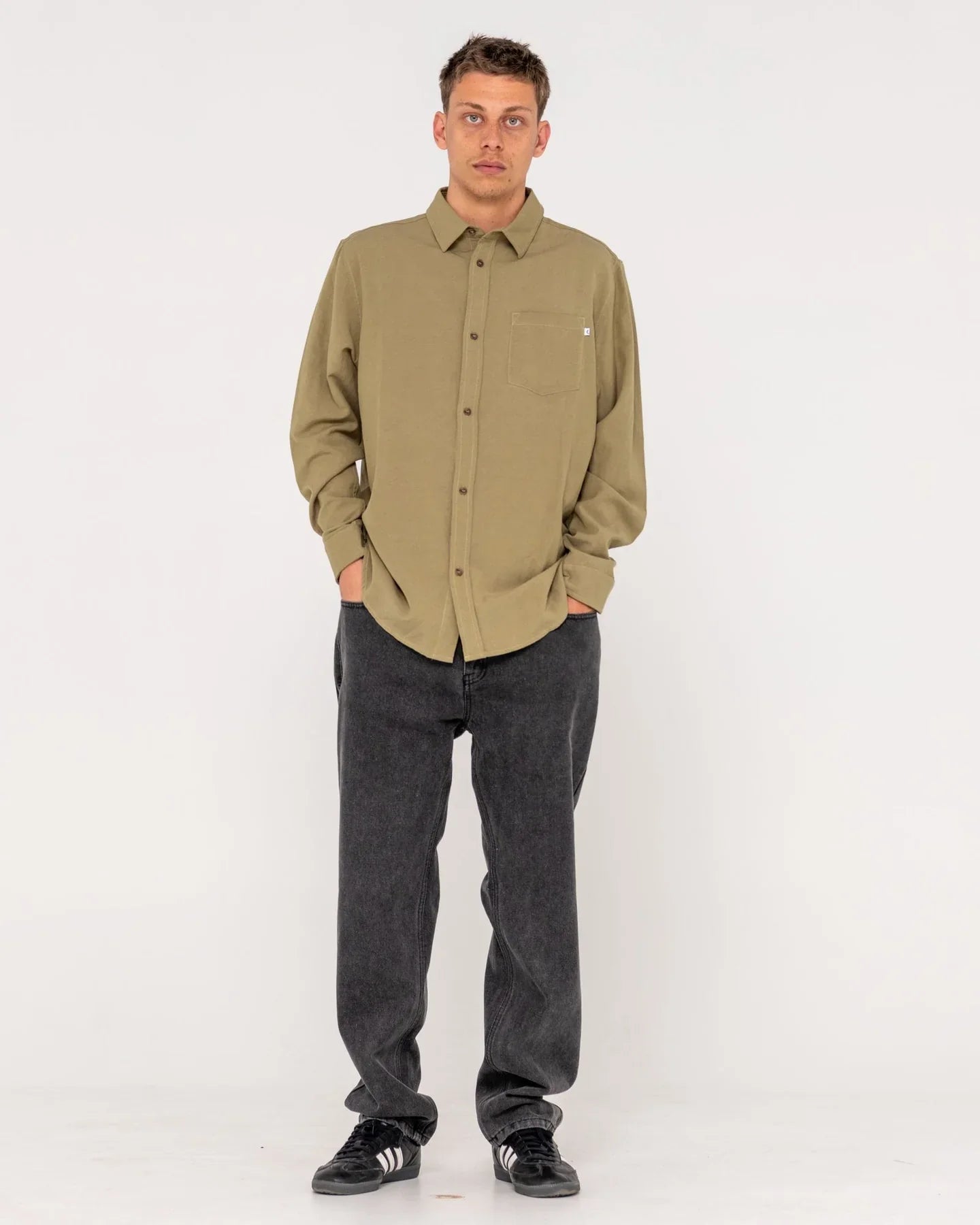 Steven Straight Jean - RustyDEM0013 - STB - Stone Black - 30