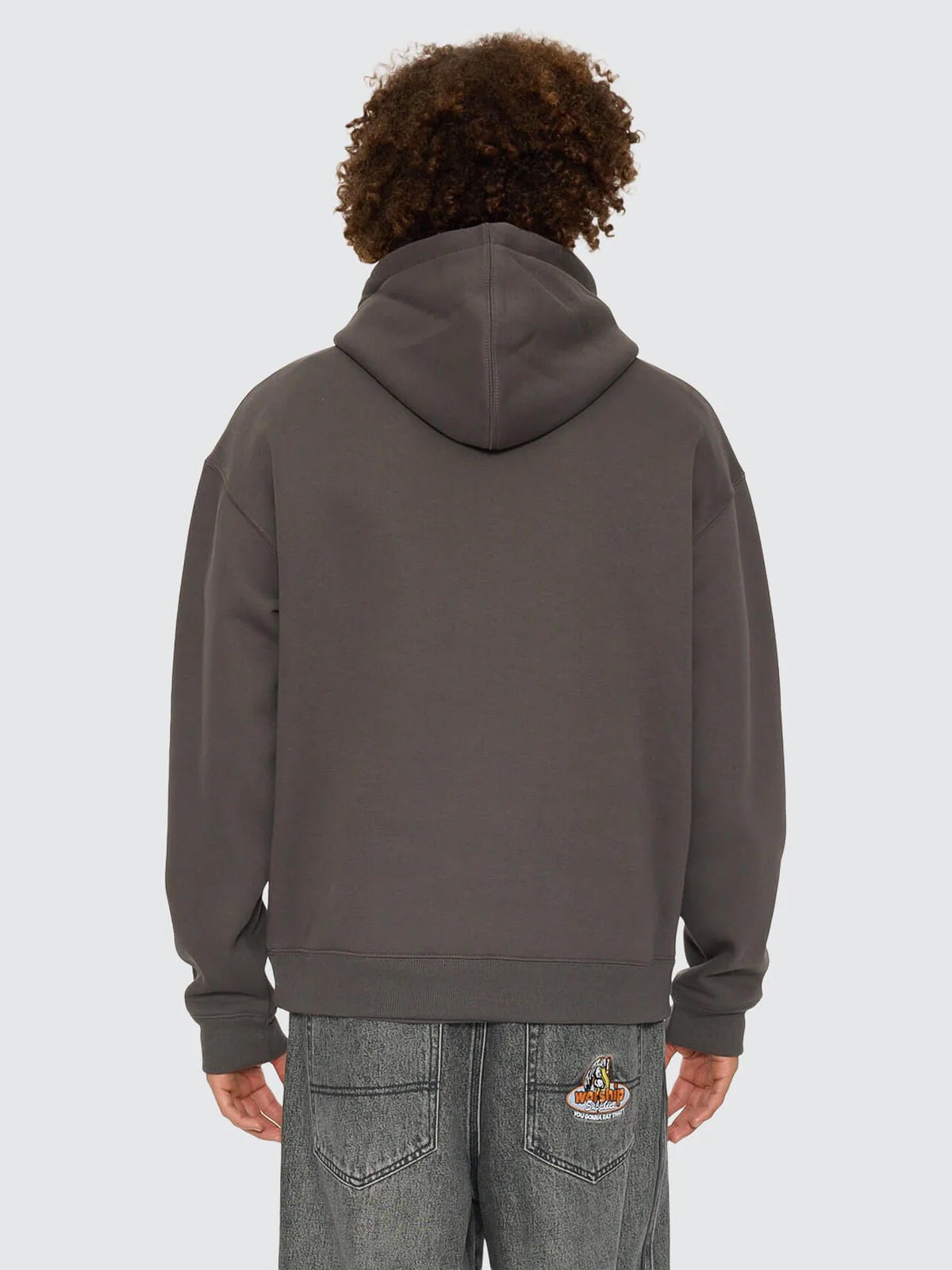 Still Hungry Pullover Hood -WorshipPW26-213BWW-Worn Black-XS