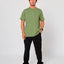 Stitched Tee - FollowFE04607 - Olive - S