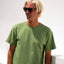 Stitched Tee - FollowFE04607 - Olive - S