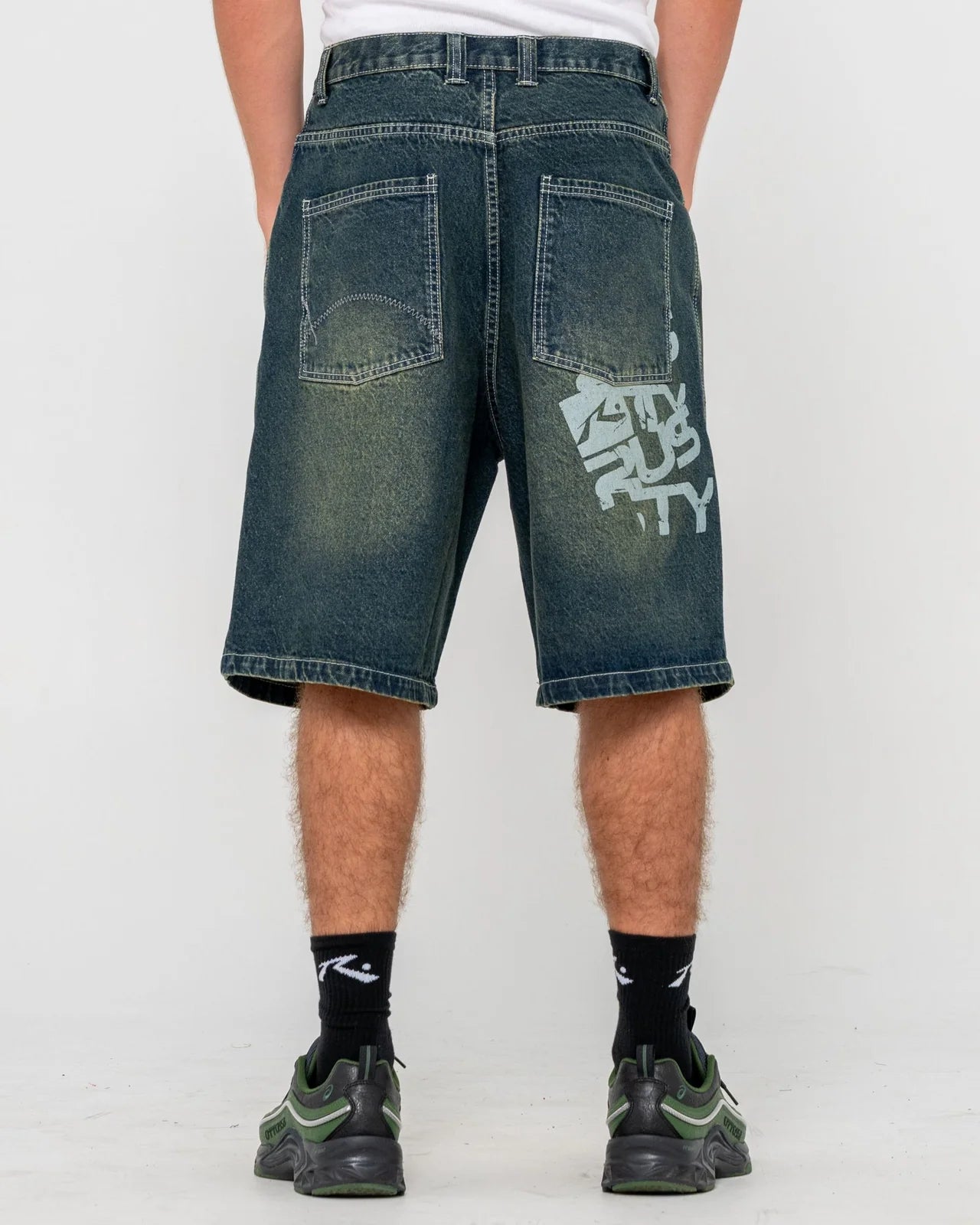 STONE COLD BAGGY JORT - RustyWKM1222-DARK N DIRTY-26