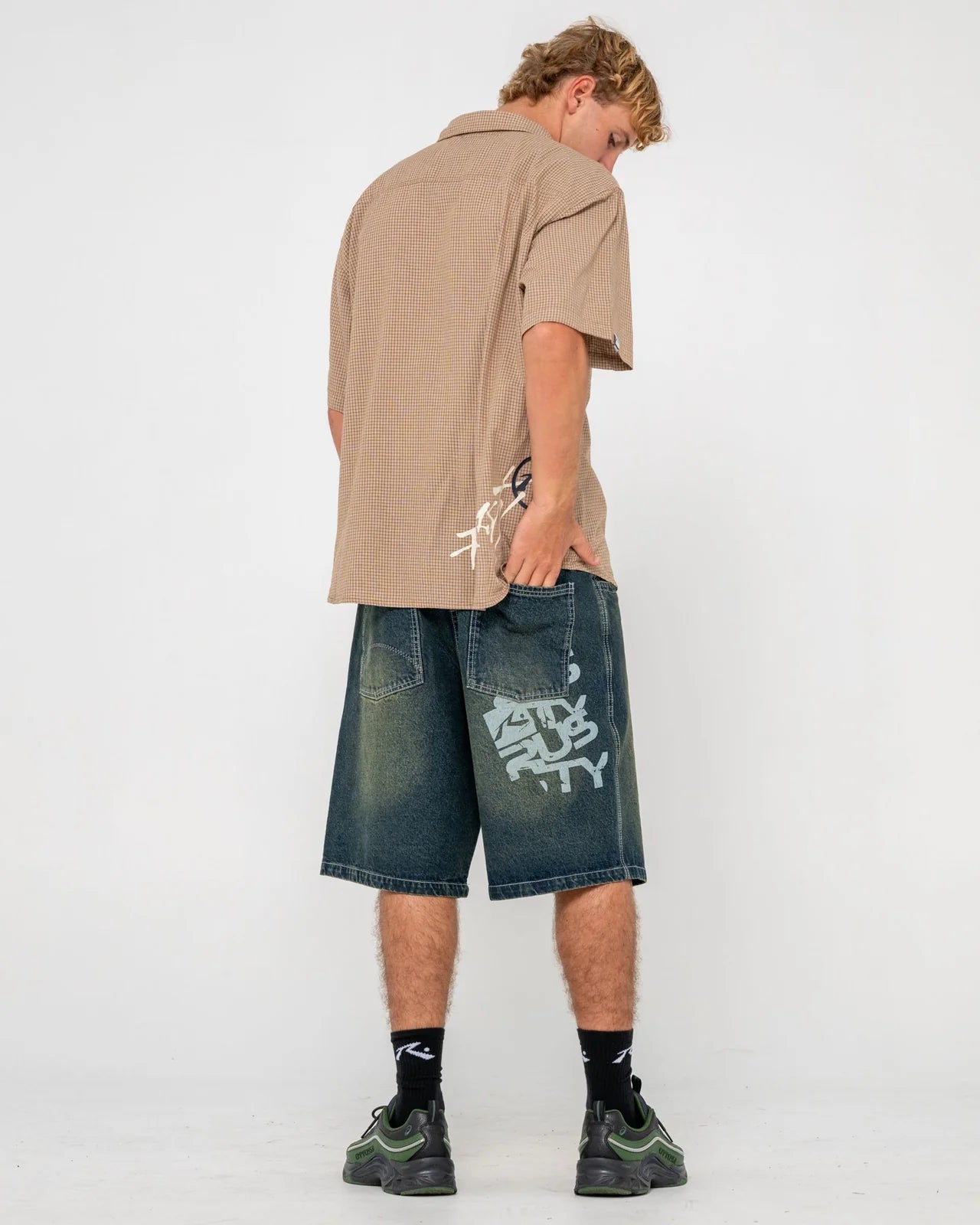 STONE COLD BAGGY JORT - RustyWKM1222-DARK N DIRTY-26