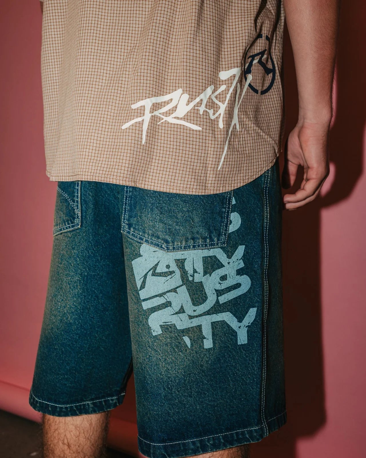 STONE COLD BAGGY JORT - RustyWKM1222-DARK N DIRTY-26