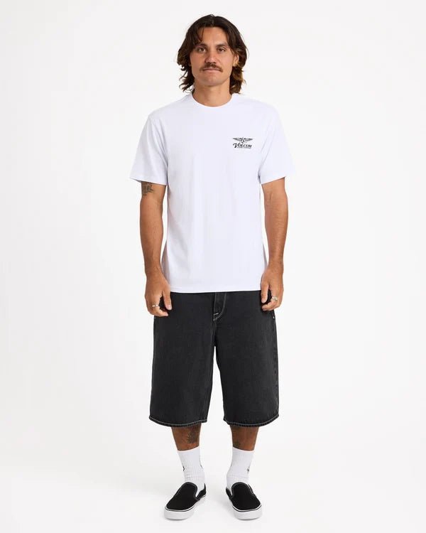 STONE WING SST -VolcomUCYZT03024-WHT-White-S