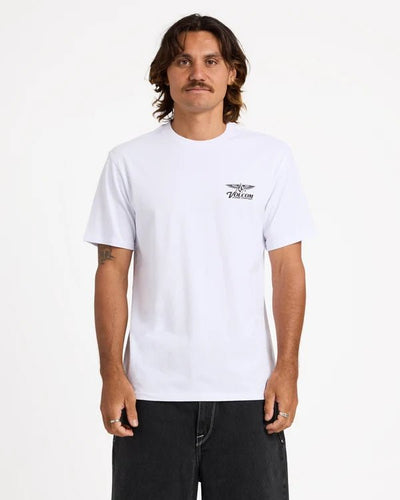 STONE WING SST -VolcomUCYZT03024-WHT-White-S