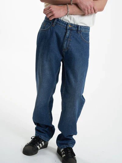 Straight Line Denim Jean - ThrillsTDP - 431ERH - Roadhouse Blue - 28