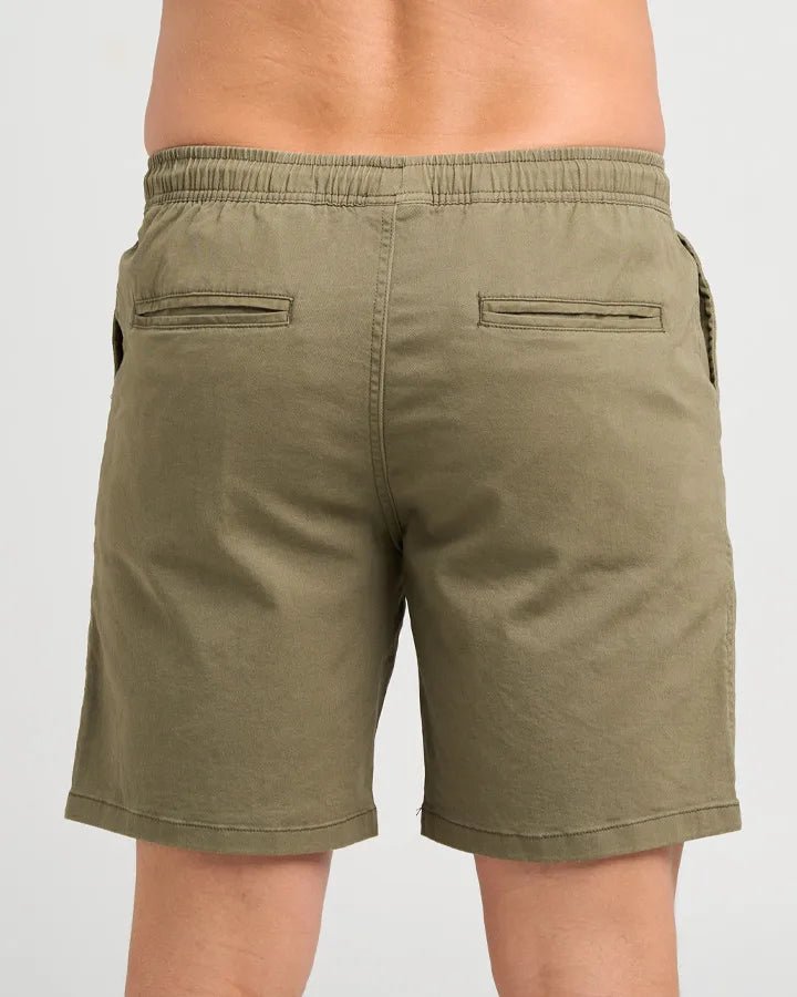 STRANDED | 18" CHINO SHORT - OLIVE -The Mad HueysH424M04011C-OLIVE-28