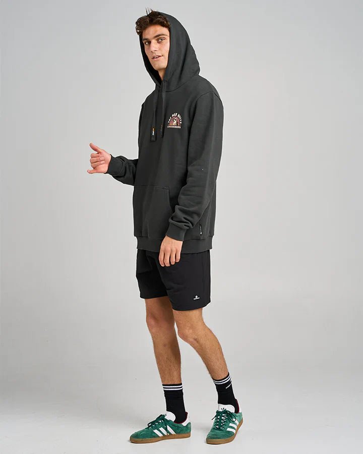 Stranded Cookedaburra Hooded Pullover - The Mad HueysH225M08003 - BLK - Black - L