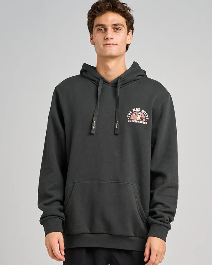 Stranded Cookedaburra Hooded Pullover - The Mad HueysH225M08003 - BLK - Black - L